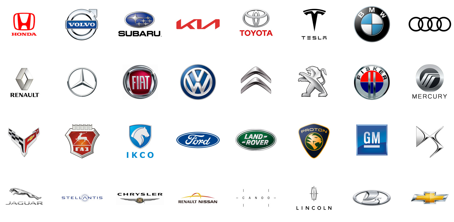 汽车品牌客户名录